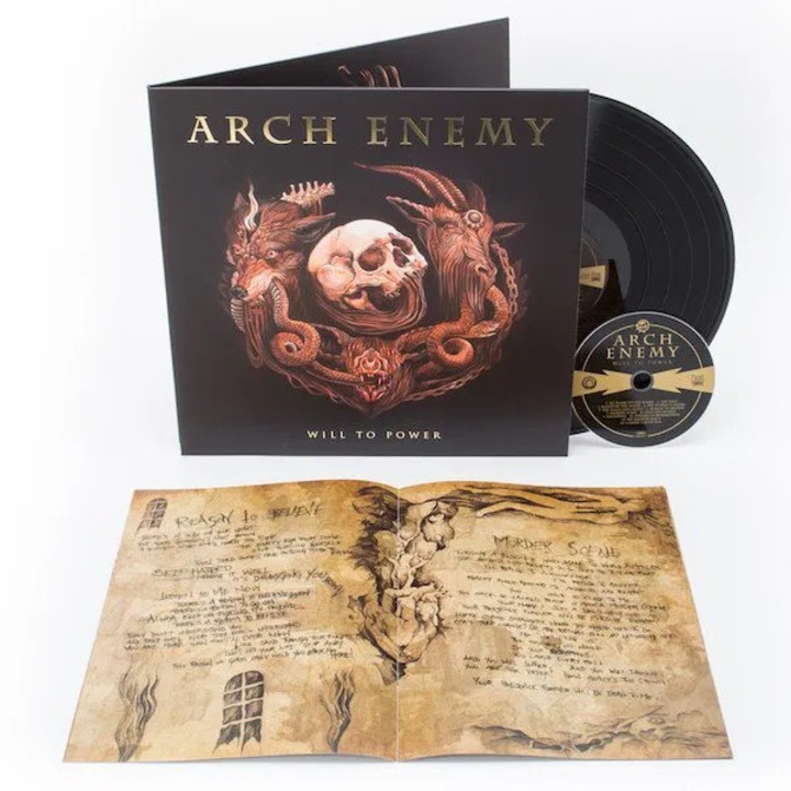 Arch Enemy: Will To Power II.JAKOST - Set Vinyl(LP) + CD, metal, 1 disc