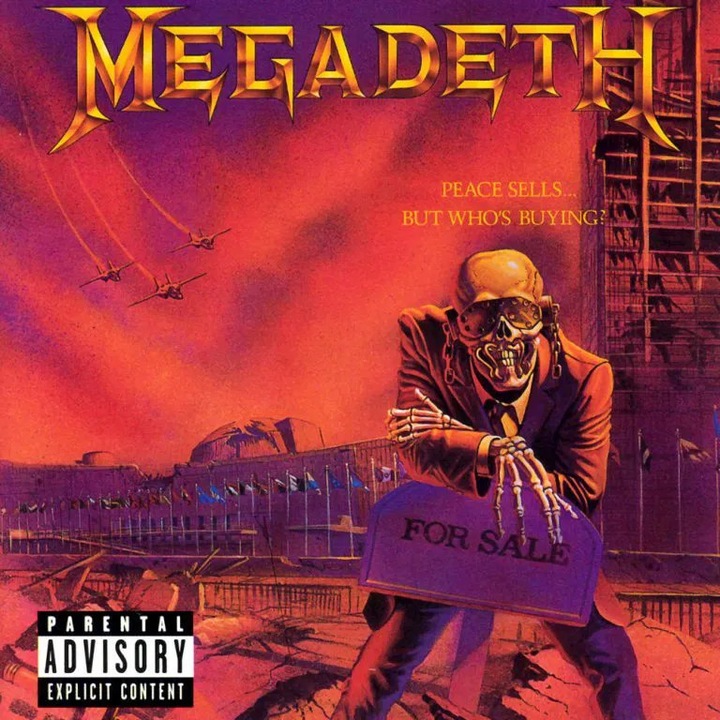 Album CD Megadeth: Peace Sells But Who's Buying, hard 'n' heavy, Capitol Records