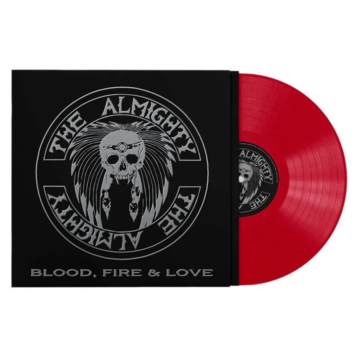 Almighty: Blood, Fire & Love, Vinyl colorat, Hard 'n' Heavy, LP