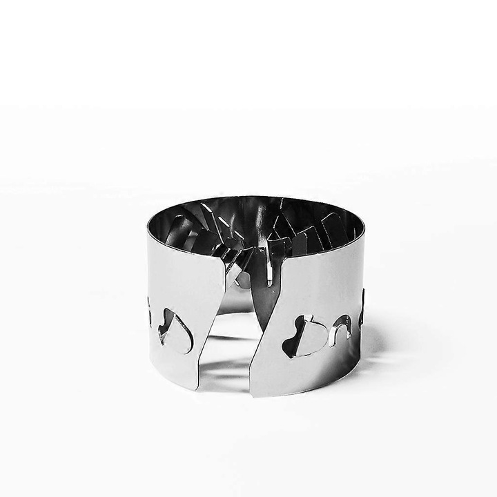 Üzemanyag-takarékos eszköz, 74-79 mm, rozsdamentes acél, ezüst