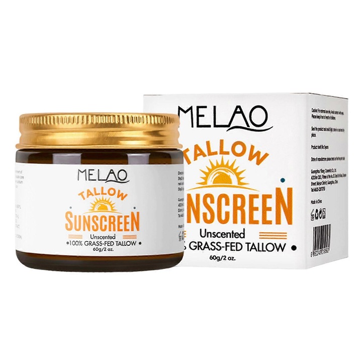 Melao marhafaggyú fényvédő balzsam, SPF50, 60g, vízálló, érzékeny bőrre