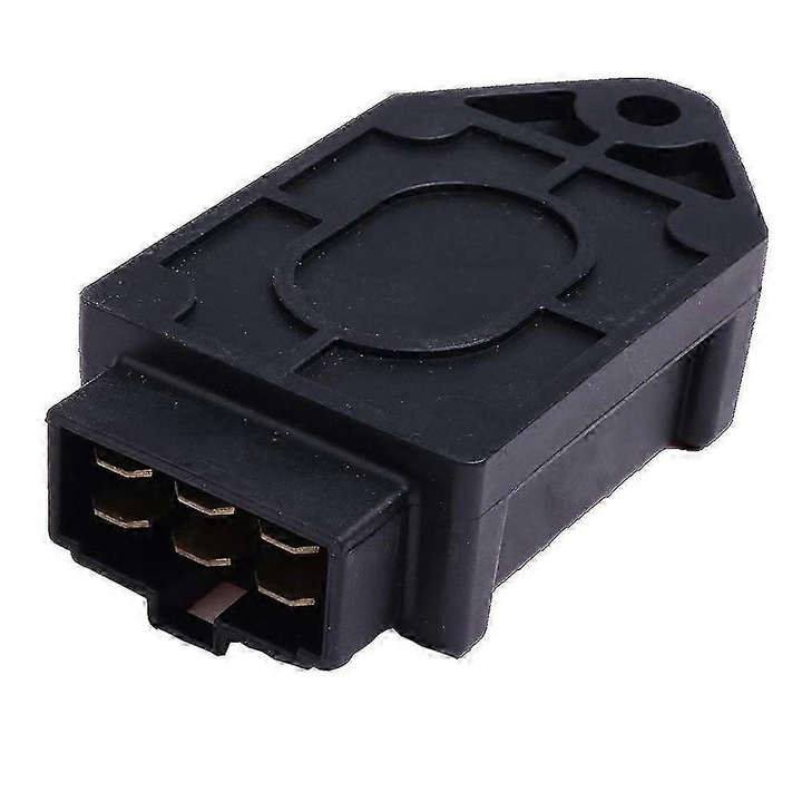 Реле 8970405010 за двигател Isuzu C240, 12V, 6 пина, черно
