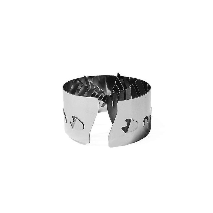 Üzemanyag-takarékos eszköz, 74-79 mm, rozsdamentes acél, ezüst