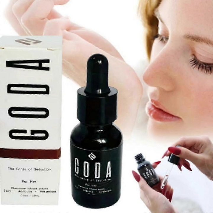 Parfum pentru femei Goda cu feromoni, 15ml, aroma florala, lunga durata