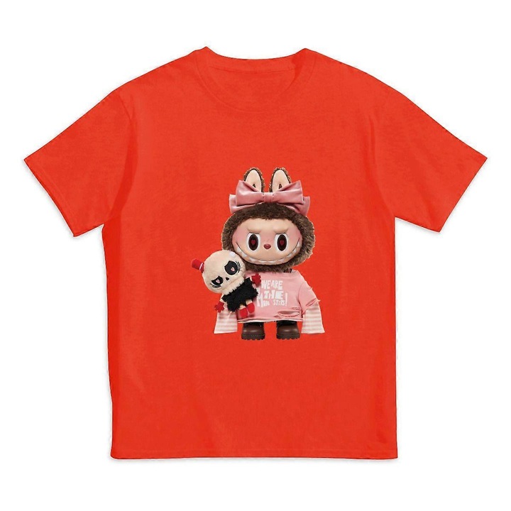 LABUBU mintas polo, 43794, Narancssárga