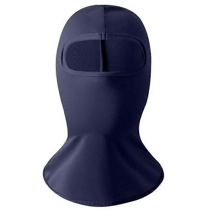 Gyerek sport símaszk, UV védelemmel, jégselyem anyagból, 28x18cm, óceánkék