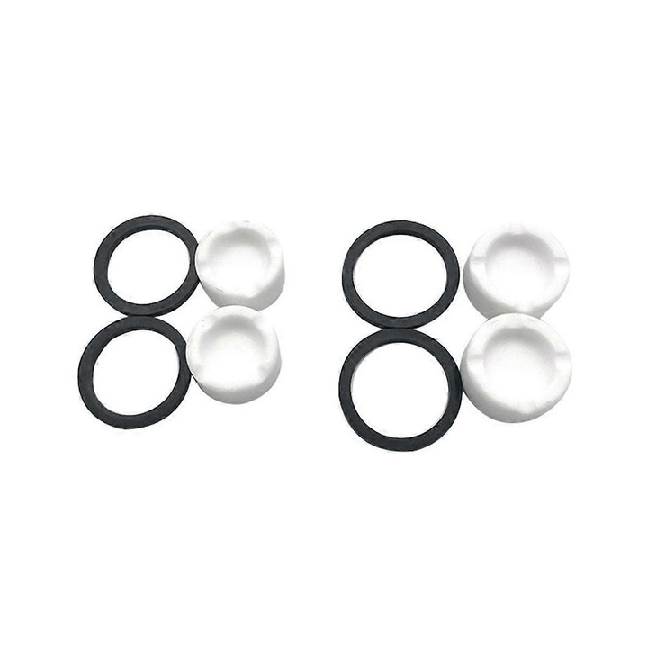 Комплект накладки за велосипед, M6120/7120/8020/8120/9120/820, бели, 4 части