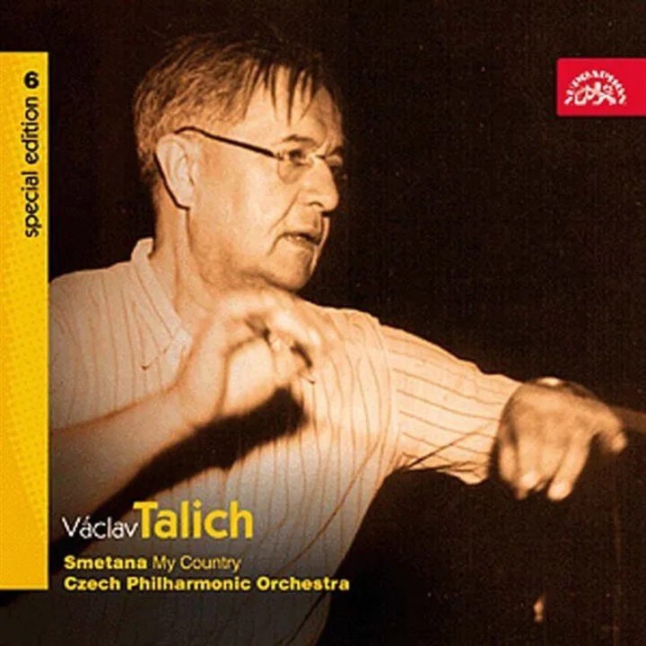 CD Ma vlast, Ceska filharmonie, Vaclav Talich, 1 disc, plastic, muzica clasica