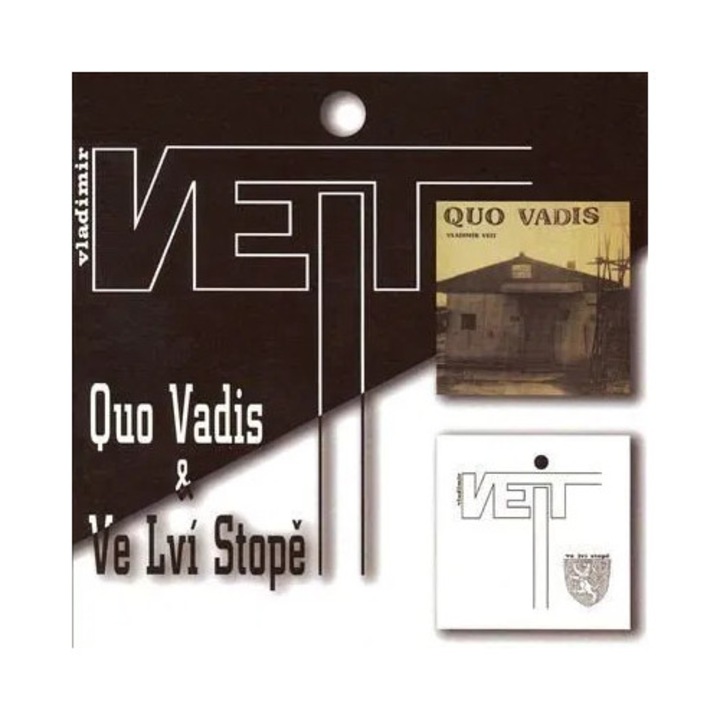 Вайт Владимир: Quo Vadis & Ve Lvi stope - 2CD, държава, пластмасова кутия
