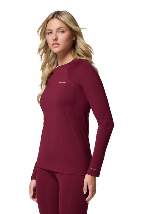 Columbia, Блуза Midweight Omni-Heat® за ски и сноуборд, Тъмночервен