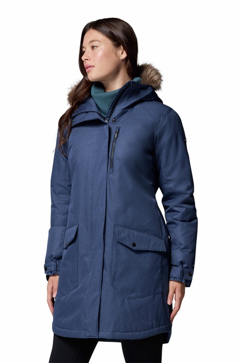 Columbia, Дълго зимно яке Suttle Mountain, Тъмносин