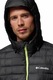 Columbia, Jacheta cu gluga, pentru trekking Powdewr Lite II, Negru/Albastru petrol
