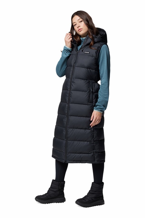 Columbia, Geaca lunga cu gluga Pike Lake II, Negru, M