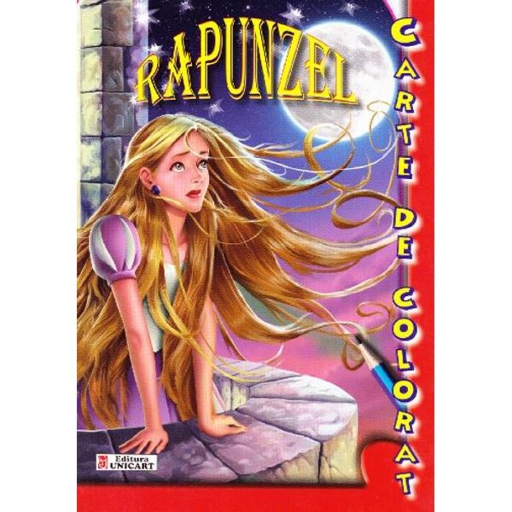 Rapunzel - Színezőkönyv
