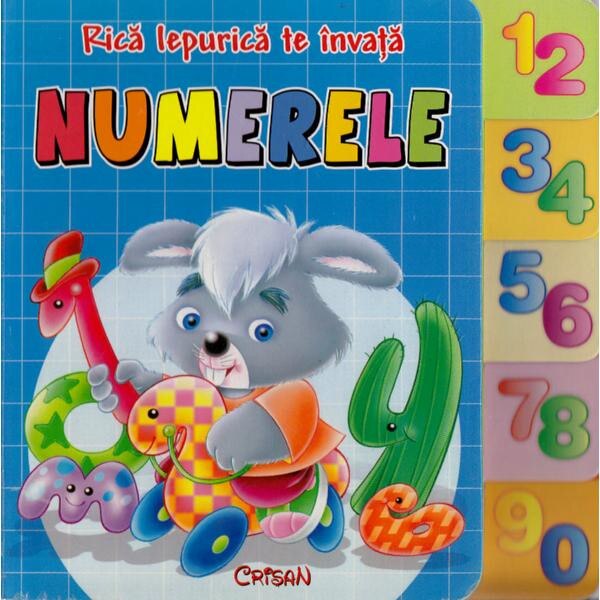 Rica Iepurica te invata numerele