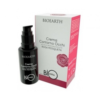 Crema contur ochi cu rosa mosqueta BIOEARTH, 30 ml Crema contur ochi cu rosa mosqueta BIOEARTH, 30 ml