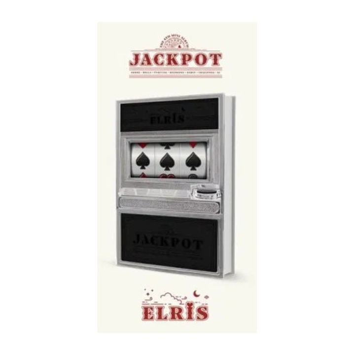 CD Elris: Jackpot (Black Version), K-pop, 1 disc