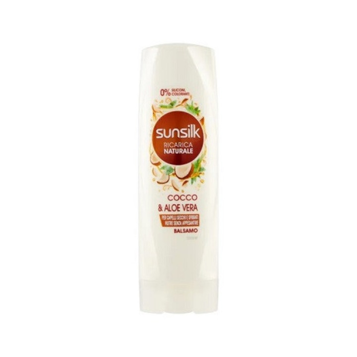 Balsam Cocos si Aloe Vera pentru par uscat si despicat Sunsilk 200ml