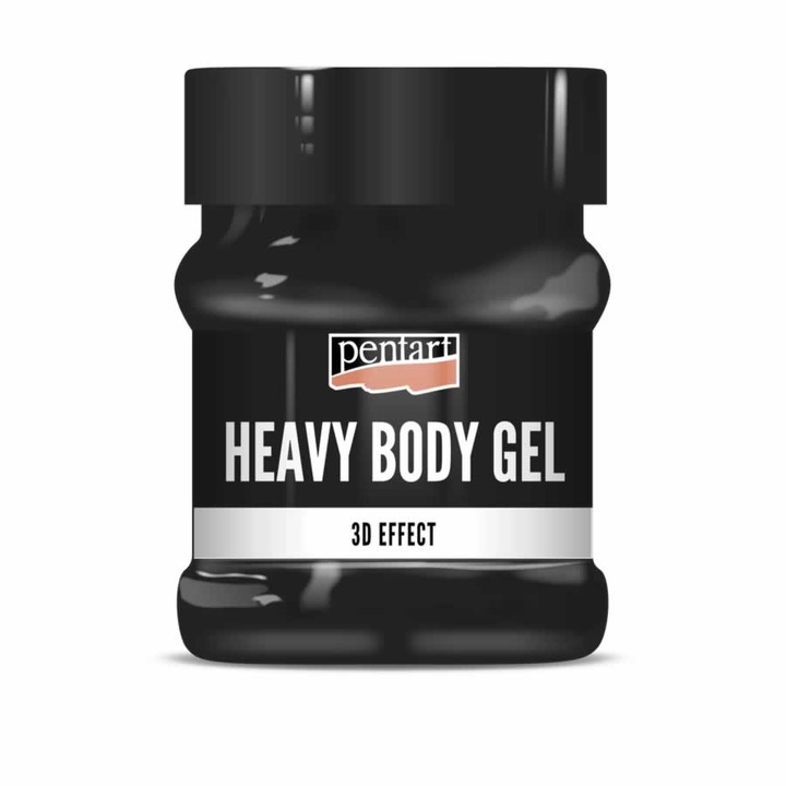 Pasta gel groasa lucioasa 230 ml negru