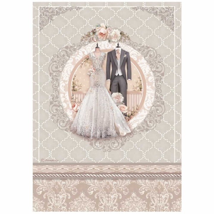 A4 rizspapír csom. - You and me esküvői ruha - DFSA4695