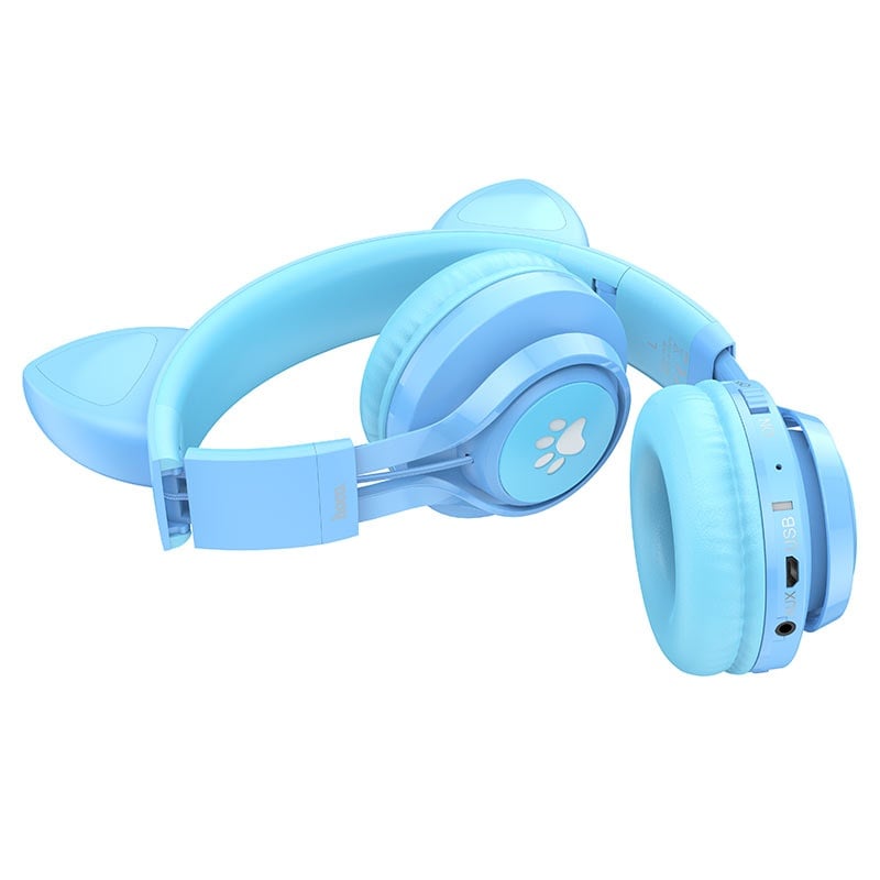 Casti Wireless Selani Premium Hoco, COPII, Over Ear, BT 5.3, Stand-By ...