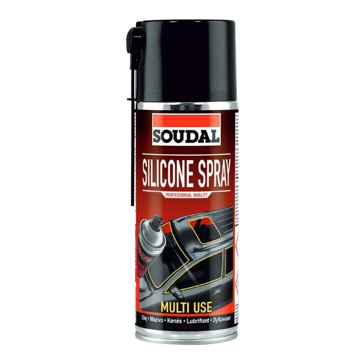 Spray silicon Soudal, 400 ml