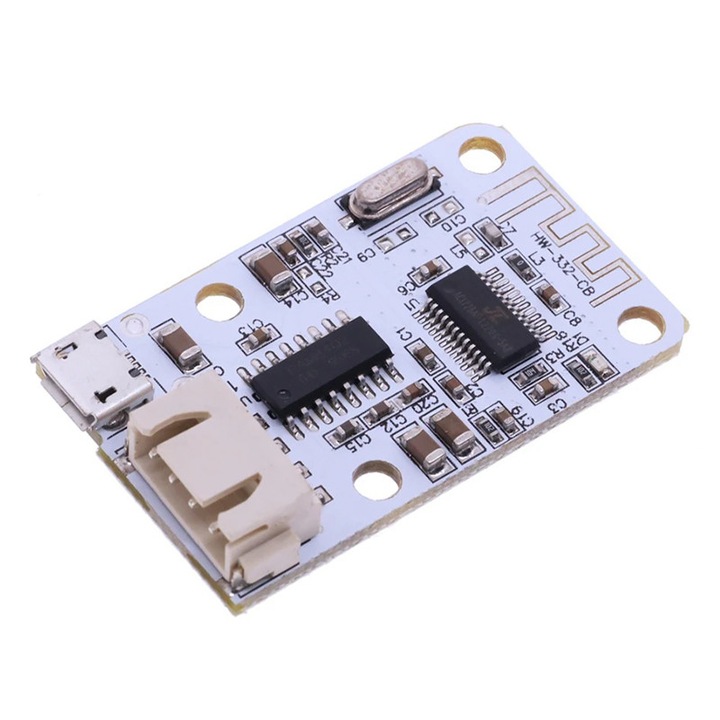 2x3W sztereó audio erősítő Bluetooth és microUSB csatlakozással, SW-HF43