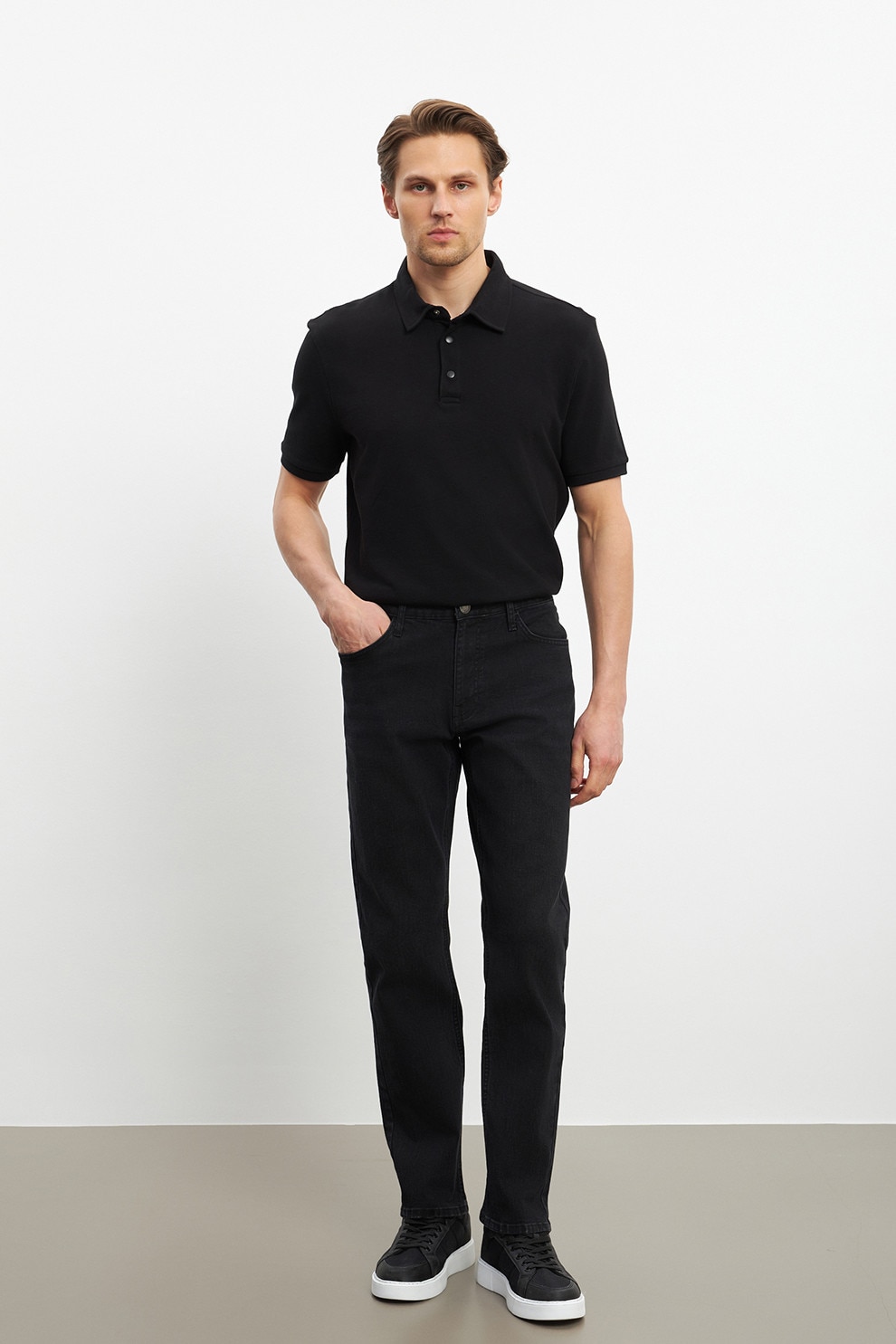 LC WAIKIKI, Blugi regular-fit, Negru, W28-L31