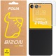 Set 2x Folie mata, Bizon Glass Film Sun Duo pentru Samsung Galaxy Z Flip7, transparent