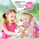 Set bentite DIY, Axroad Mall, Tematica fluturi, 40+ accesorii, Jucarie pentru fete 3 ani+, Arta si creatie DIY pentru copii, Potrivit pentru cadouri de aniversare si cadouri de sarbatori, 30*22*2.5cm, Multicolor