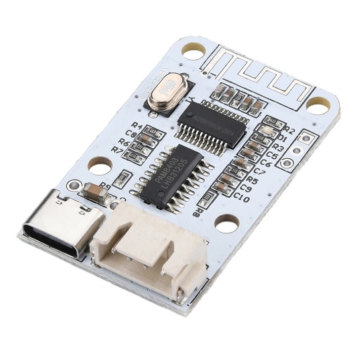 Amplificator audio stereo 2x3W, PAM8403 cu Bluetooth 5.0 si USB-C