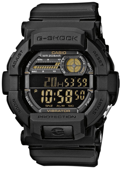 G-SHOCK Мъжки черен Casio-GD-350-1BER