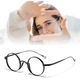 Rame ochelari barbati ovali titan pur, potrivite pentru miopie si lentile anti-lumina albastra, retro