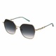 Ochelari de Soare Dama Escada SESD94-5608FE, lentile ø56 mm, protectie UV400, rame metal gri cu detalii aurii, pod 17 mm, husa inclusa