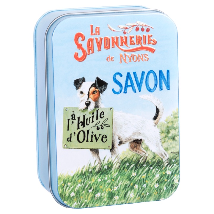 Натурален сапун, Роза, La Savonnerie de Nyons, метална кутия, 200гр