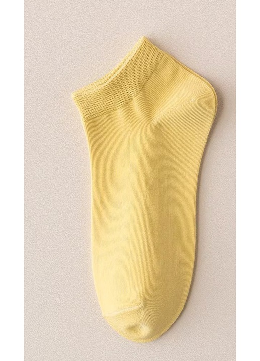 Sosete pentru dama, SS185, Galben, marime universala