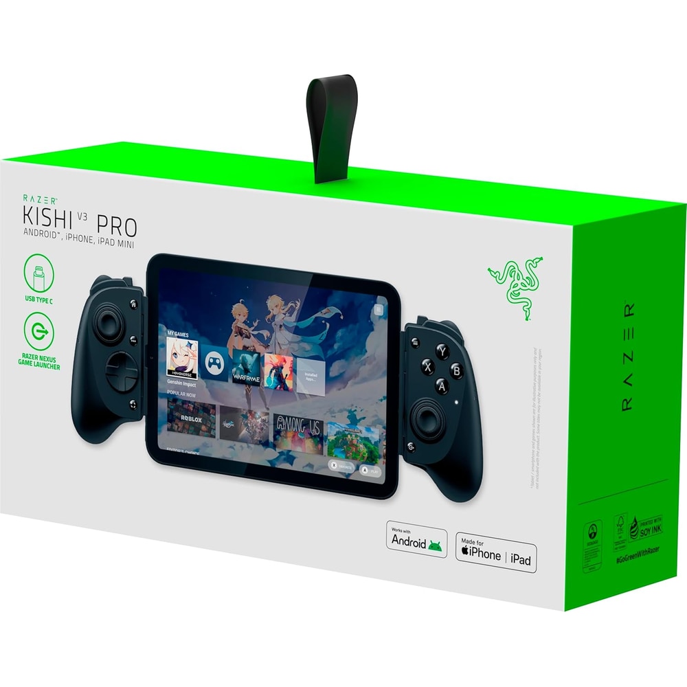 Controller Gaming Telefon Razer Kishi V3 Pro, USB Type-C, 4