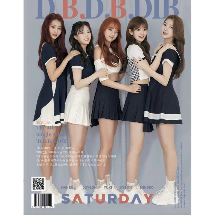 CD K-pop, Saturday, D.B.D.B.Dib, 1 disc