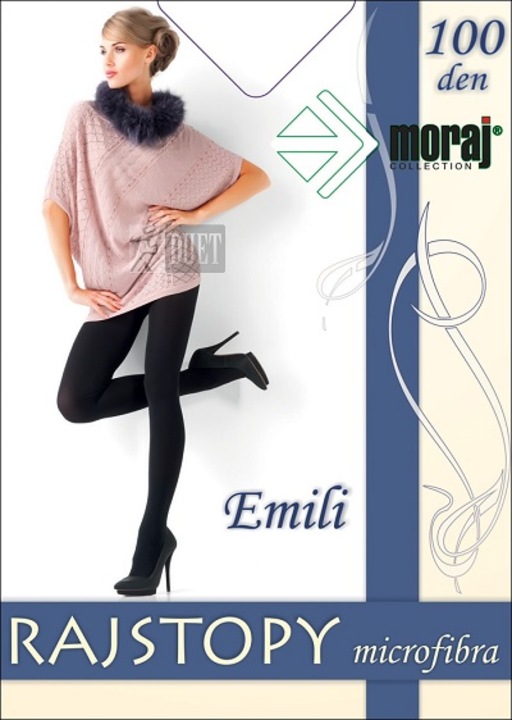 Dresuri dama MORAJ, 100 den, elasticitate, negru, marime 2