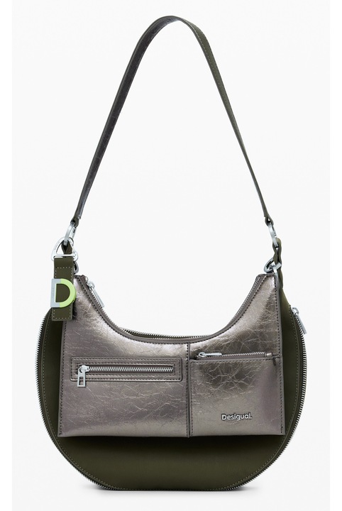 Női olajzöld táska 25WAXPAH, Zöld, One-Size