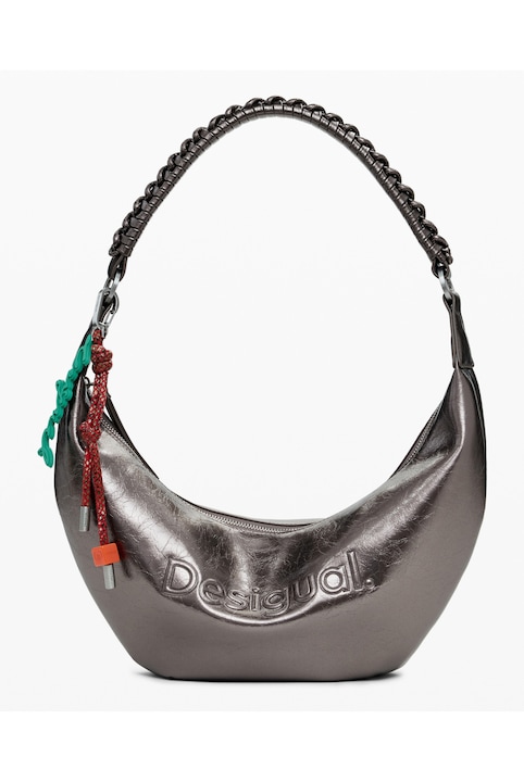 Női sötét ezüst táska 25WAXPAU, Ezüstszín, One-Size