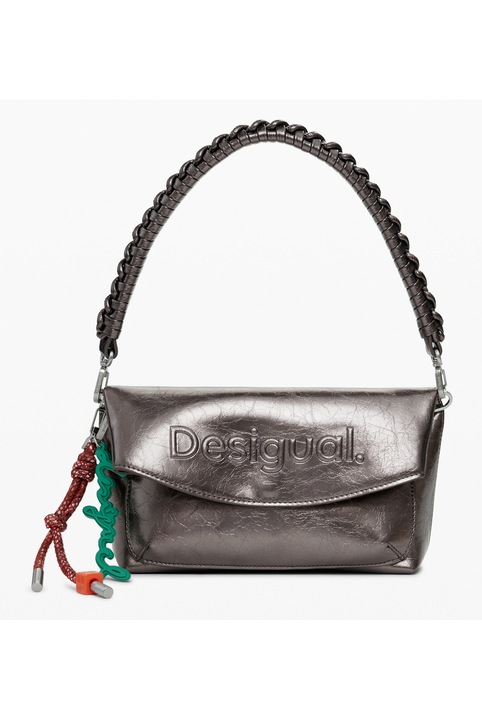 Női sötét ezüst táska 25WAXPAQ, Ezüstszín, One-Size