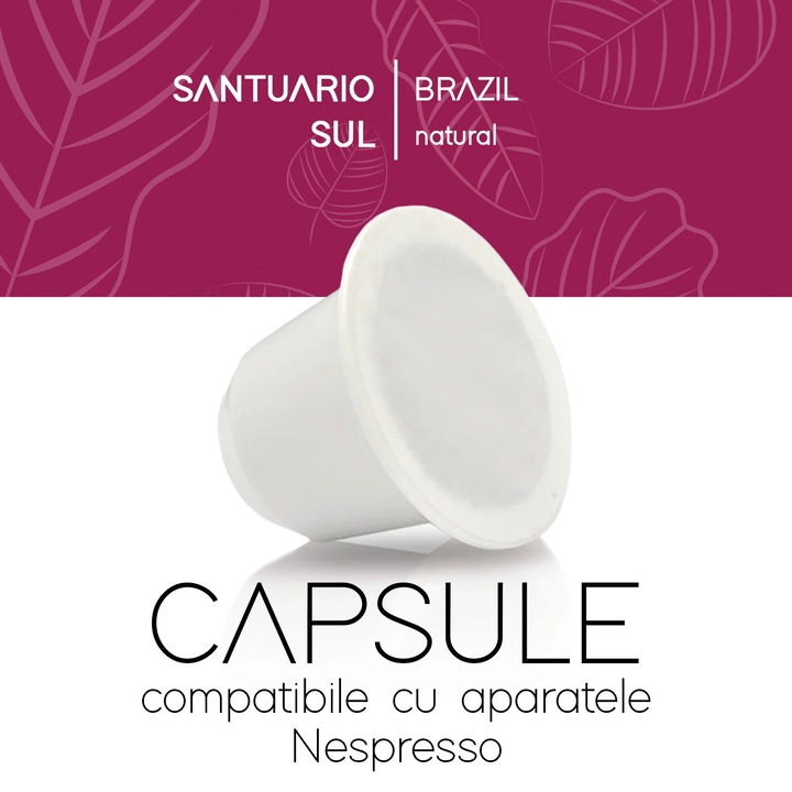 Capsule tip Nespresso, Mabo, Brazilia, Santuario Sul, 10 x 7 g