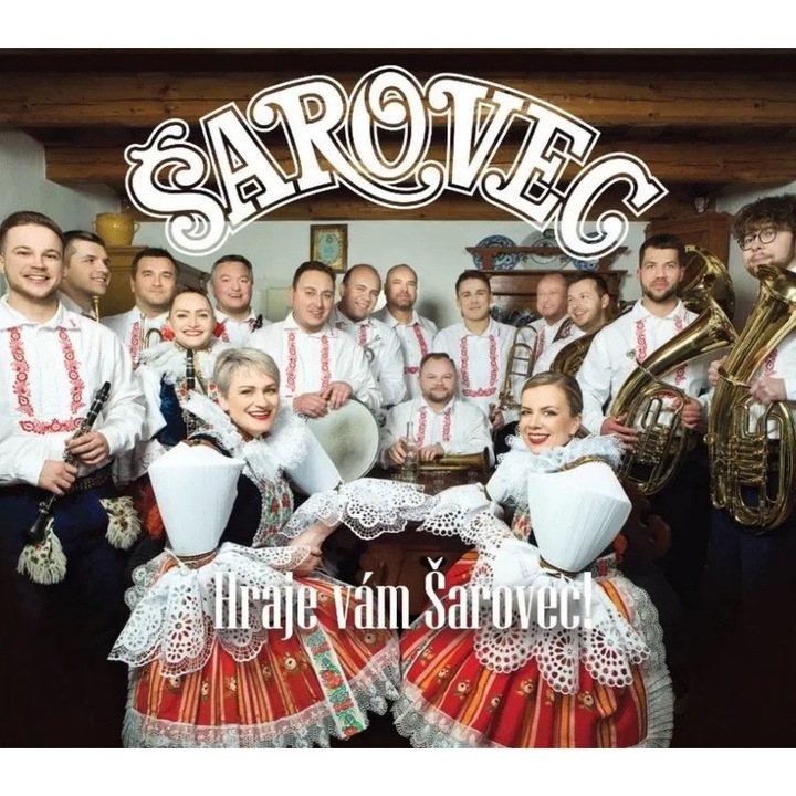 CD Dechova muzica Sarovec: Hraje vam Sarovec!, 1 disc, muzica ceha