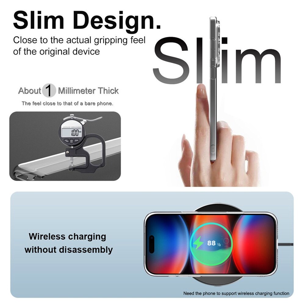 Husa de Silicon pentru Apple Iphone 17, Crystal Clear Transparency, Lightweight Slim Fit, Core Ultra Protection, Unique Long-lasting Anti-Yellowing Tech, Transparenta