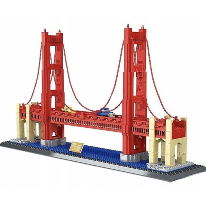 Комплект за конструиране, Wange, 6210, 1977 части, за деца над 6 години, илюстративни инструкции, висококачествена изработка, развива ръчните умения, високо ниво на трудност, ABS материал, многоцветен, комплектът включва блокчета за изграждане на По