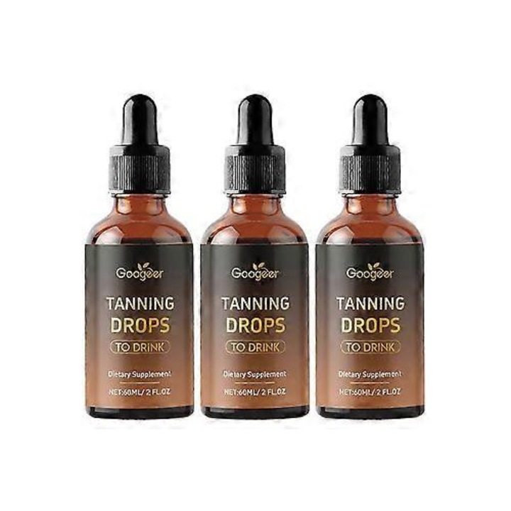 Önbarnító cseppek arcra és testre, Googeer, 3 darab