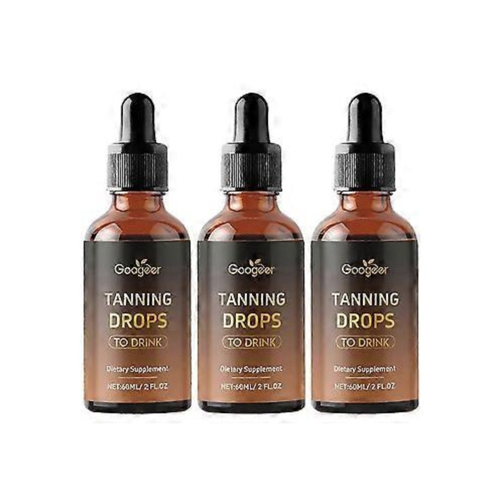 Önbarnító cseppek arcra és testre, Googeer, 3 darab