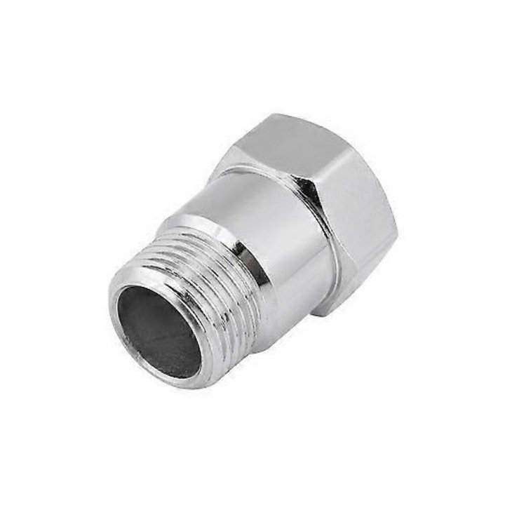 2 darabos O2 érzékelő toldó adapter készlet M18x1.5, 32mm, ezüst