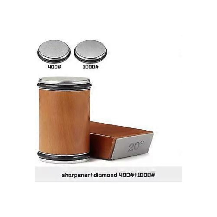 Késélező, professzionális készlet, gyémántbevonatú tárcsák, kézi